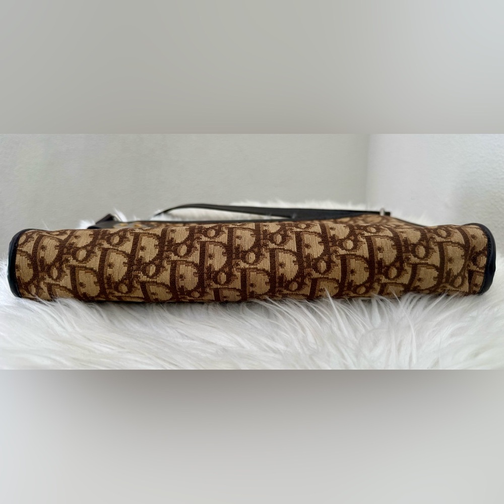 CHRISTIAN DIOR Oblique Jacquard Trotter Canvas Shoulder Bag - Picture 7 of 12